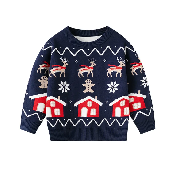 Christmas Girls Sweater Boys Pullover Winter Warm Jumper Autumn Kids Clothes Kids Casual Sweet Tops Teen Fashion Coat
Christmas Girls Sweater Boys Pullover Winter Warm Jumper Autumn Kids Clothes Kids Casual Sweet Tops Teen Fashion Coat
