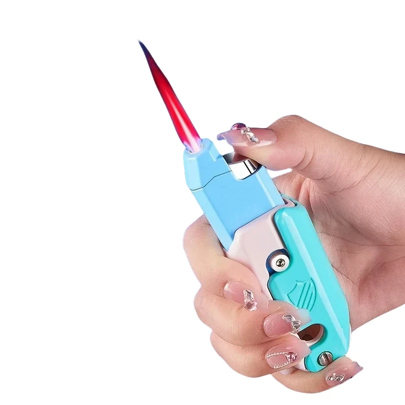 New Decompression Toy Radish Knife Lighter Portable and Personalized Radish Knife Red Direct Flame Lighter
New Decompression Toy Radish Knife Lighter Portable and Personalized Radish Knife Red Direct Flame Lighter