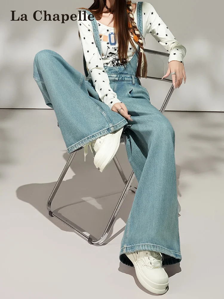 Женские джинсовые комбинезоны La Chapelle в американском стиле, с высокой талией, прямые джинсы, весна 2026, новинка, винтажный эффект потертости
Женские джинсовые комбинезоны La Chapelle в американском стиле, с высокой талией, прямые джинсы, весна 2026, новинка, винтажный эффект потертости