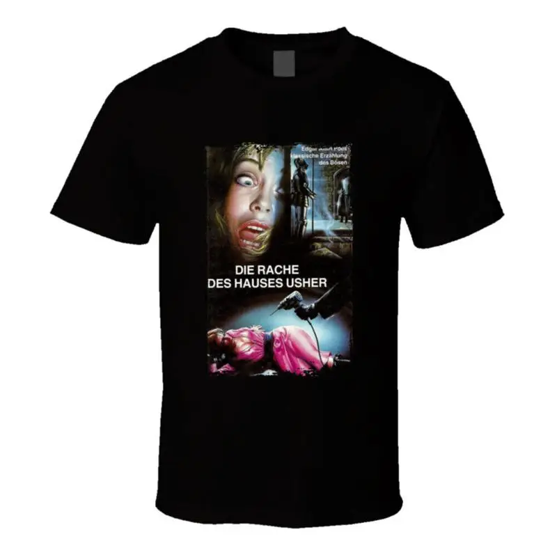 Футболка с немецким фильмом ужасов 80-х Die Rache Des Hauses
Футболка с немецким фильмом ужасов 80-х Die Rache Des Hauses