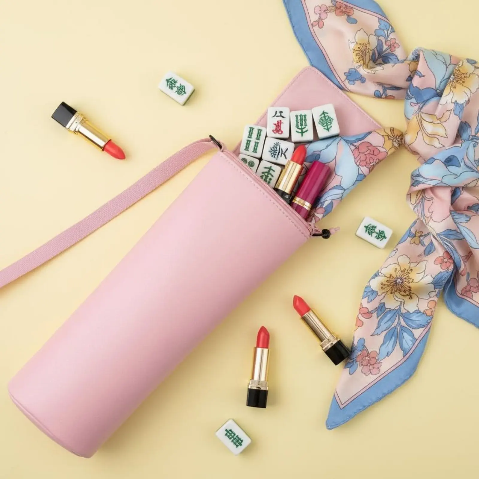 Mahjong Carry Case Lightweight Mahjong Tile Bag Zippered Carrying Bag Long-Lasting Material Organizer Pouch Shoulder Strap
Mahjong Carry Case Lightweight Mahjong Tile Bag Zippered Carrying Bag Long-Lasting Material Organizer Pouch Shoulder Strap