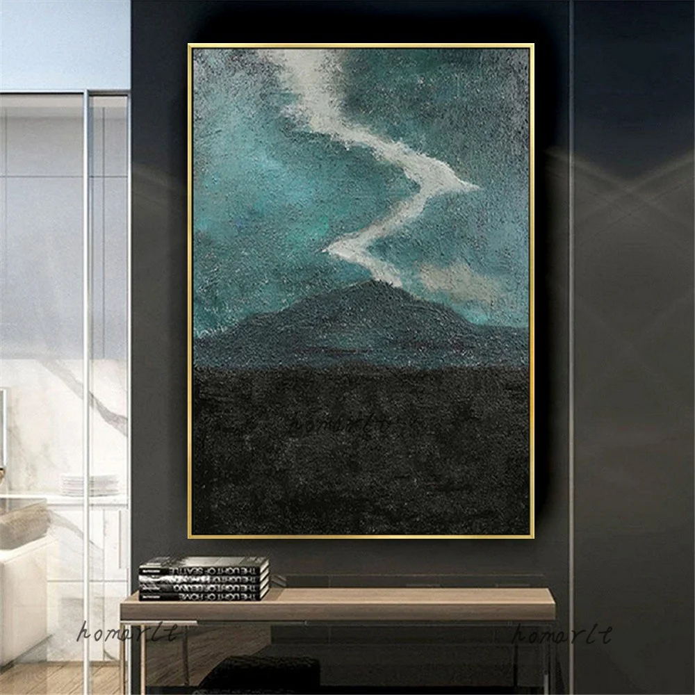 Abstract Dark Green Canvas Poster Interior Wall Art Pictures Nordic Oil Paintings Decor Living Room Bedroom 100% Handmade Mural
Abstract Dark Green Canvas Poster Interior Wall Art Pictures Nordic Oil Paintings Decor Living Room Bedroom 100% Handmade Mural