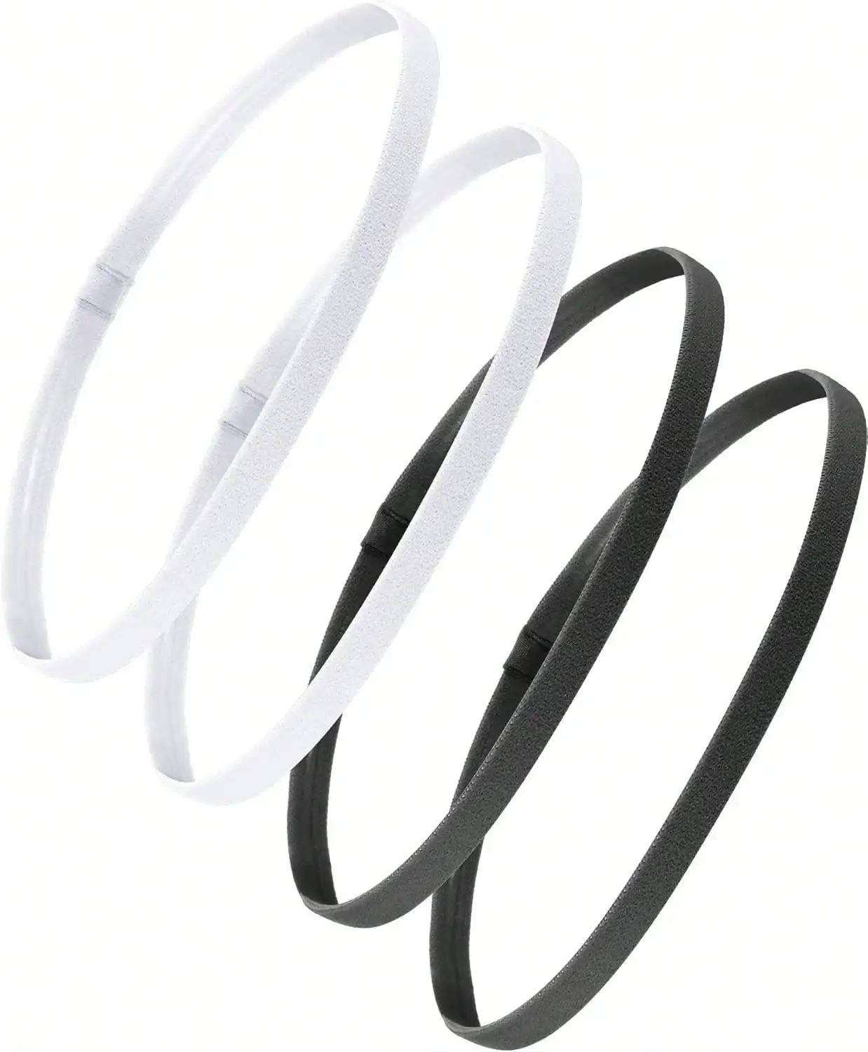 4 Pieces Elastic Sports Headbands Thick Non-Slip Hair Bands Women And Men
4 Pieces Elastic Sports Headbands Thick Non-Slip Hair Bands Women And Men