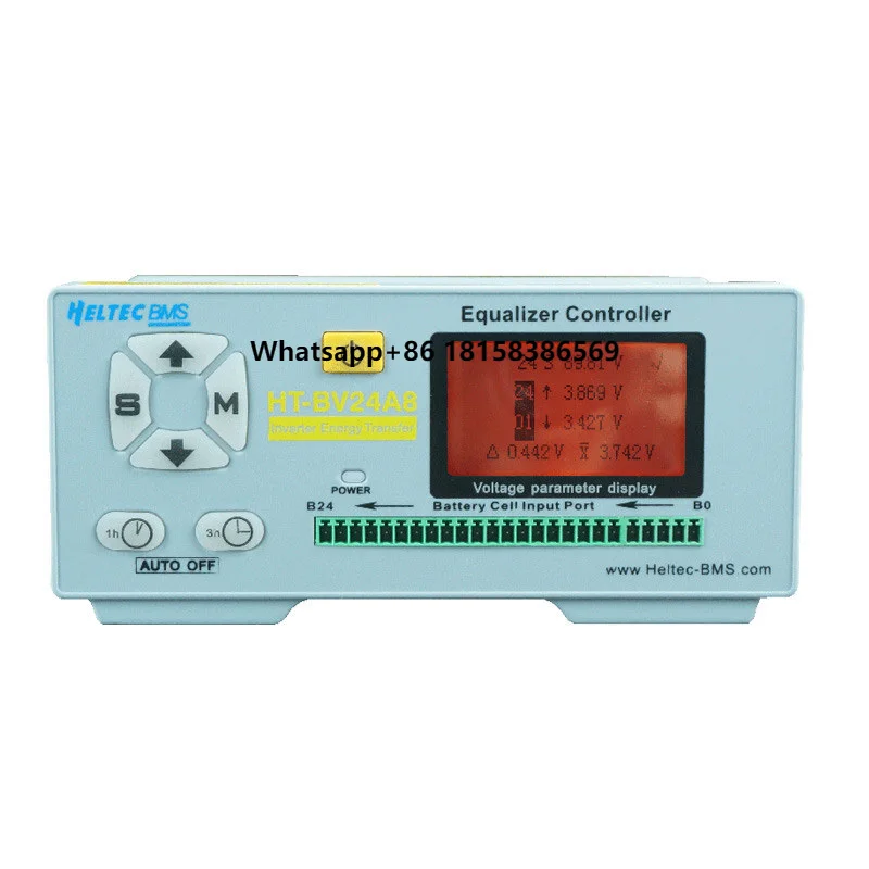 Heltec 2-24S 8A Active Equalizer Balancer with Voltage Measuring Lifepo4 Lithium Lipo for Battery Equalizer Repair Instrument
Heltec 2-24S 8A Active Equalizer Balancer with Voltage Measuring Lifepo4 Lithium Lipo for Battery Equalizer Repair Instrument