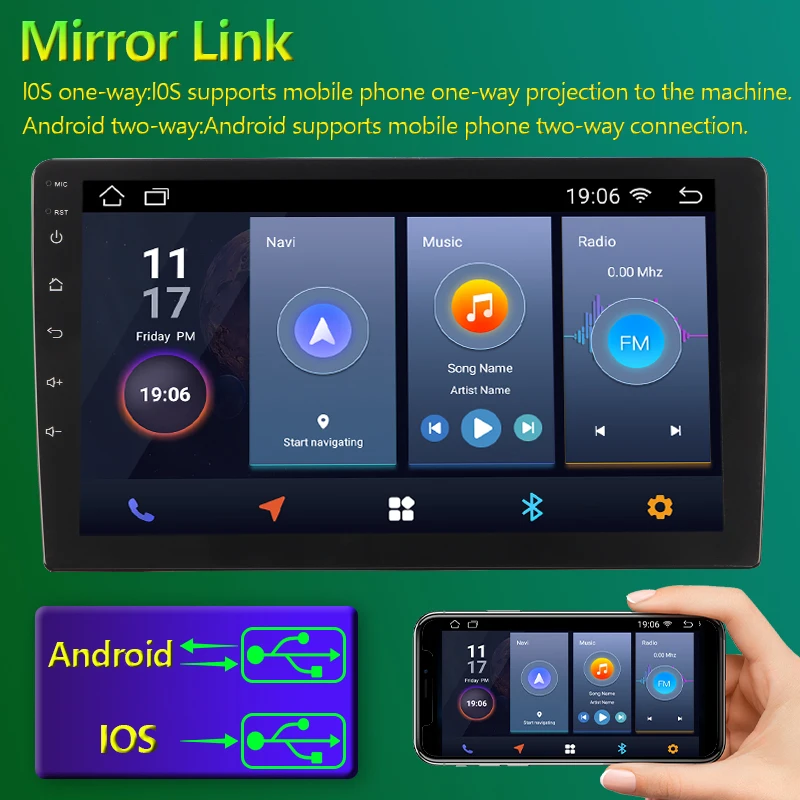 BOSSCAR Universal Touchscreen FM 2Din Car Radio Carplay Multimedia GPS Player QLED Android 7‘’9‘’10‘’HD BT WIFI Auto Autoradio
BOSSCAR Universal Touchscreen FM 2Din Car Radio Carplay Multimedia GPS Player QLED Android 7‘’9‘’10‘’HD BT WIFI Auto Autoradio