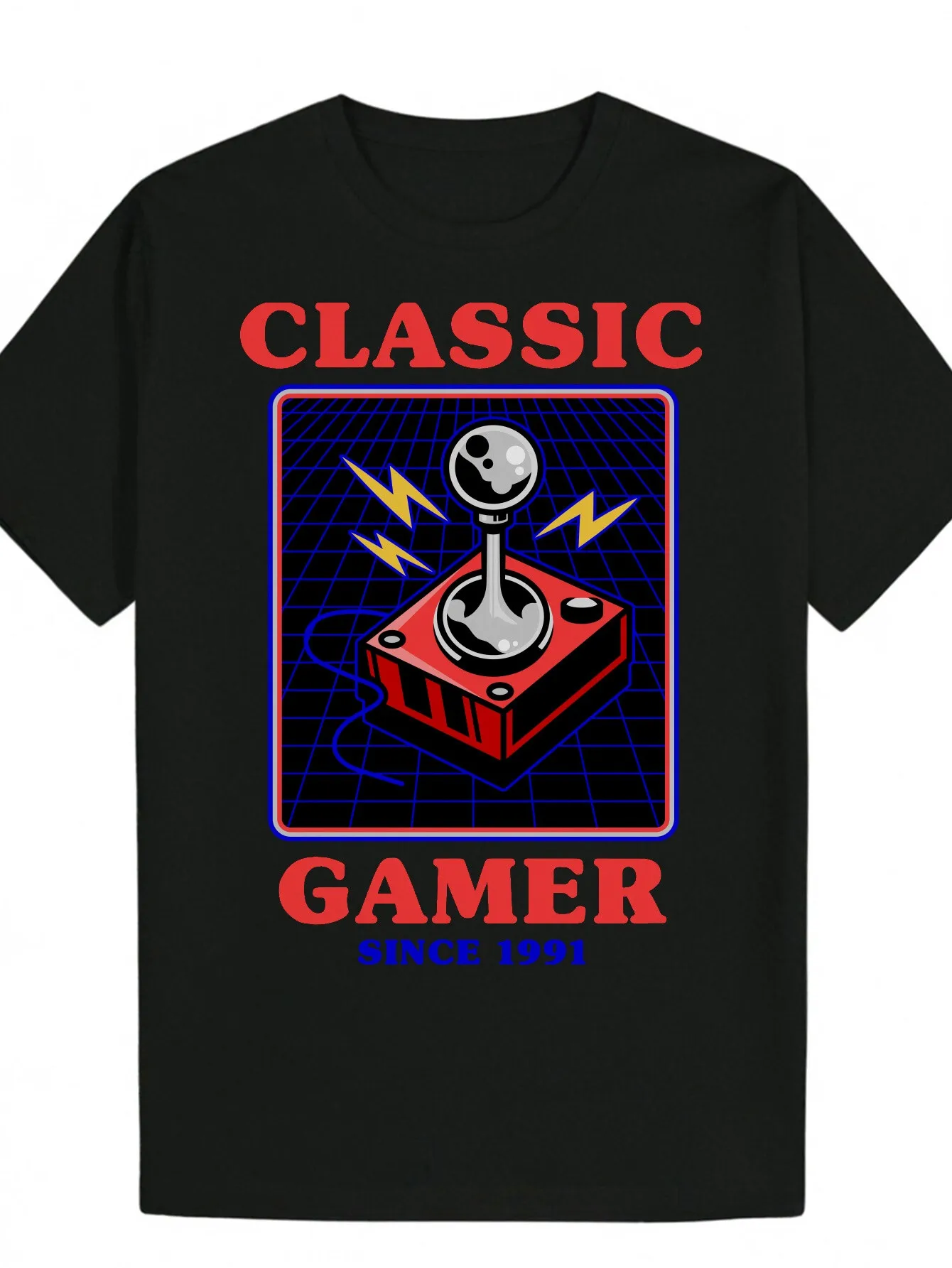 Men's Retro Arcade Joystick Vintage Game T-Shirt
Men's Retro Arcade Joystick Vintage Game T-Shirt