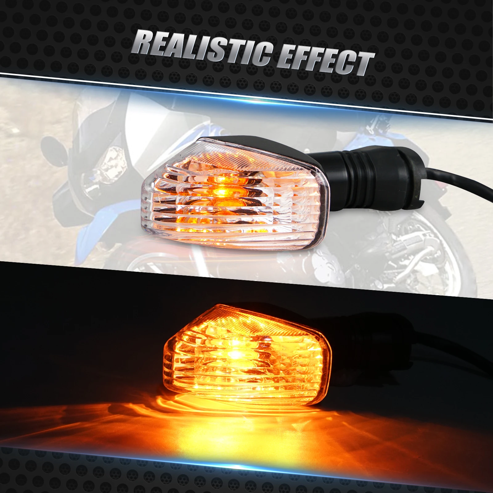 For Kawasaki KLR 650 2008-2017 Turn Signals Indicator Lights for Kawasaki Ninja ZX-6RR 03-06 KLE 650 Versys 07-08 KLE 500 05-07
For Kawasaki KLR 650 2008-2017 Turn Signals Indicator Lights for Kawasaki Ninja ZX-6RR 03-06 KLE 650 Versys 07-08 KLE 500 05-07