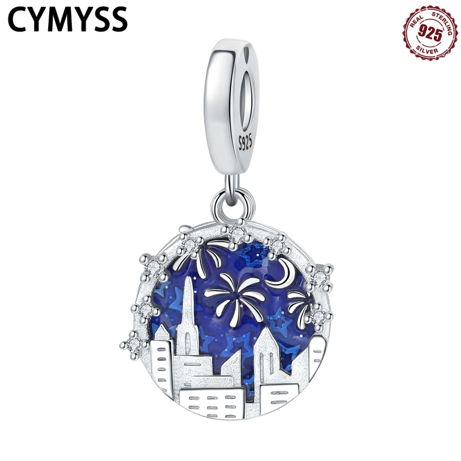 CYMYSS 2025 New 925 Sterling Silver Blue Night Fireworks City Pendant Boutique Birthday Party Gift Trend Jewelry Women's Pendant
CYMYSS 2025 New 925 Sterling Silver Blue Night Fireworks City Pendant Boutique Birthday Party Gift Trend Jewelry Women's Pendant