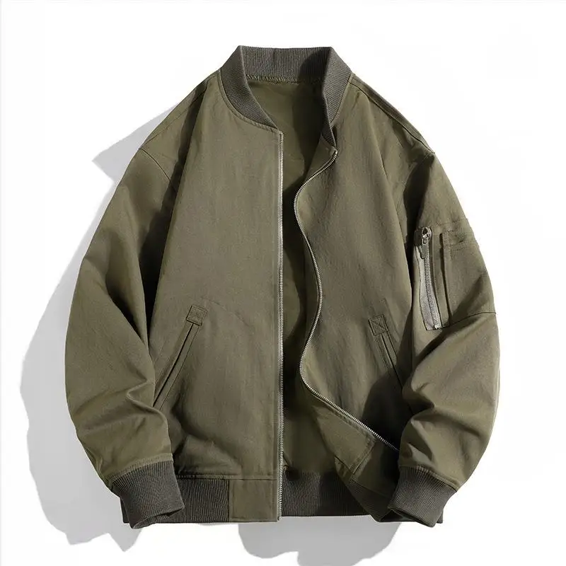 Casual Men's Jacket Stand Collar Versatile Spring Autumn New Style Korean Version Sporty Outerwear Yang Jing Brand
Casual Men's Jacket Stand Collar Versatile Spring Autumn New Style Korean Version Sporty Outerwear Yang Jing Brand