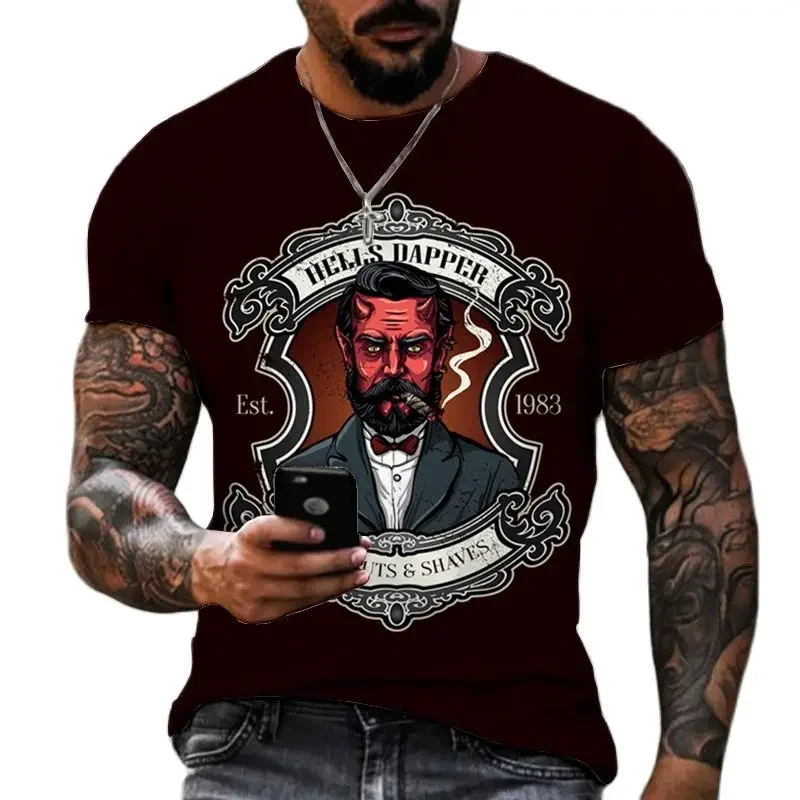 Hair Hip Hop Y2K Street Creative 3D Print Quick Drying Breathable Sport Men Plus Size Personality Street T-shirt
Hair Hip Hop Y2K Street Creative 3D Print Quick Drying Breathable Sport Men Plus Size Personality Street T-shirt