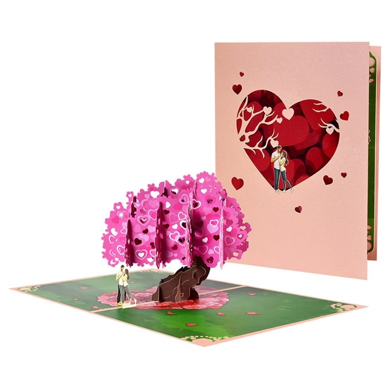 Valentine's Day Up Card, 3D Greeting Card For Valentines Day, Wedding, Anniversary, Engagement, For Man Woman
Valentine's Day Up Card, 3D Greeting Card For Valentines Day, Wedding, Anniversary, Engagement, For Man Woman
