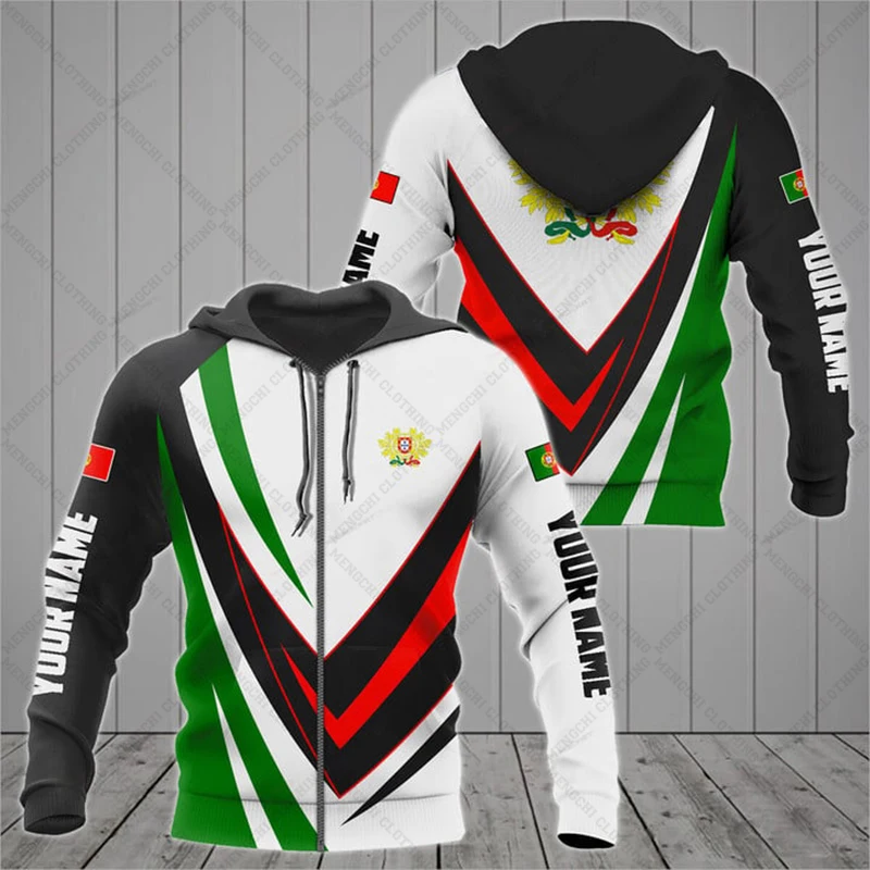 Custom Name Portugal Emblem Sports Style Zipper Hoodies Loose Unisex Oversize Sweatshirts Winter Casual Streetwear Tops Pullover
Custom Name Portugal Emblem Sports Style Zipper Hoodies Loose Unisex Oversize Sweatshirts Winter Casual Streetwear Tops Pullover