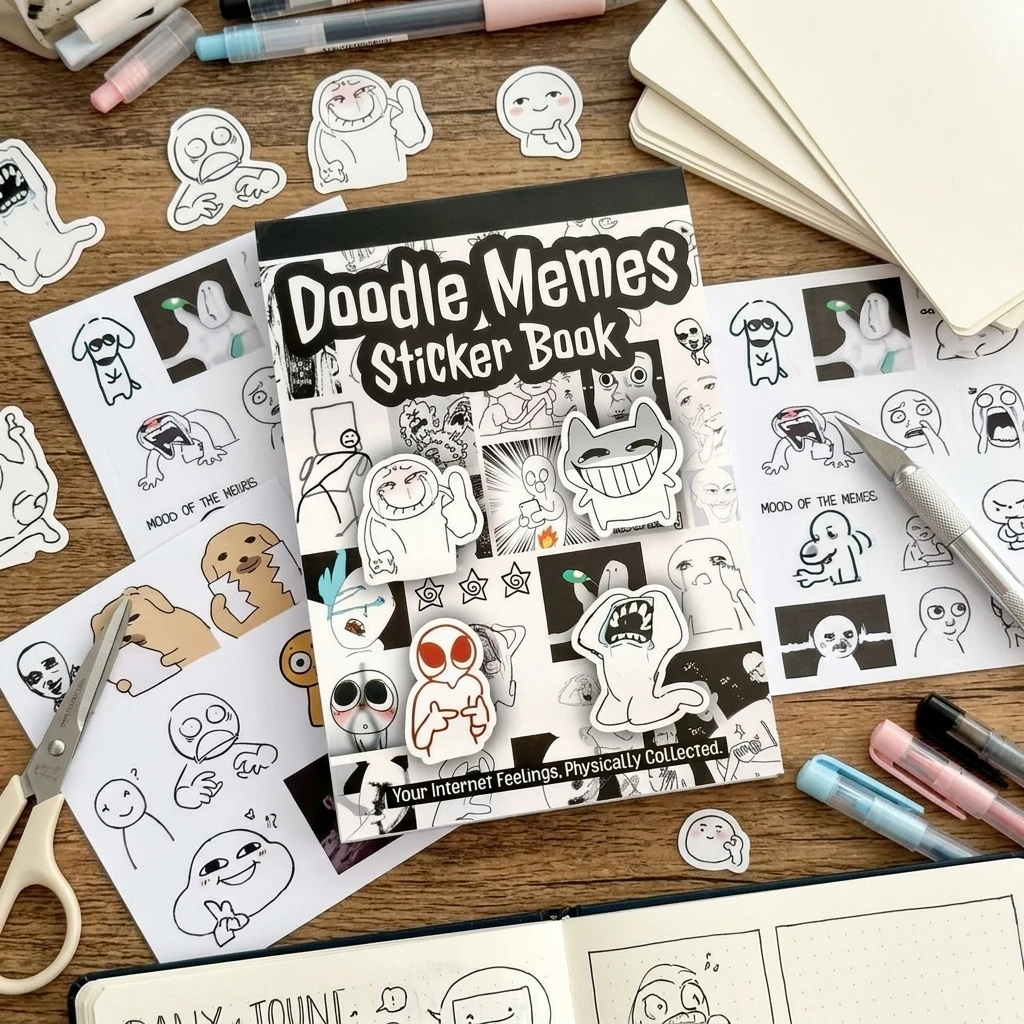 Funny Sticker Books Creative Emotional Breakdown Spoof Cartoon Sticker DIY Phone Laptop Luggage Skateboard Graffiti Decals
Funny Sticker Books Creative Emotional Breakdown Spoof Cartoon Sticker DIY Phone Laptop Luggage Skateboard Graffiti Decals