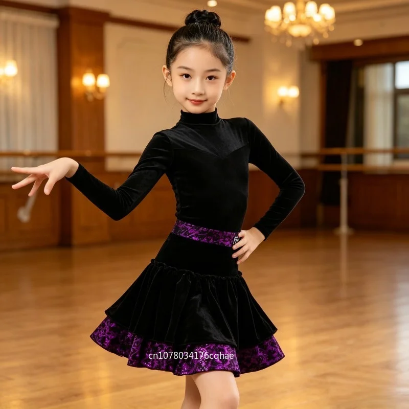 Girls Printed Latin Dance Practice Suit High-Quality Children Training & Performance Dancewear Performance Accessories Zym
Girls Printed Latin Dance Practice Suit High-Quality Children Training & Performance Dancewear Performance Accessories Zym
