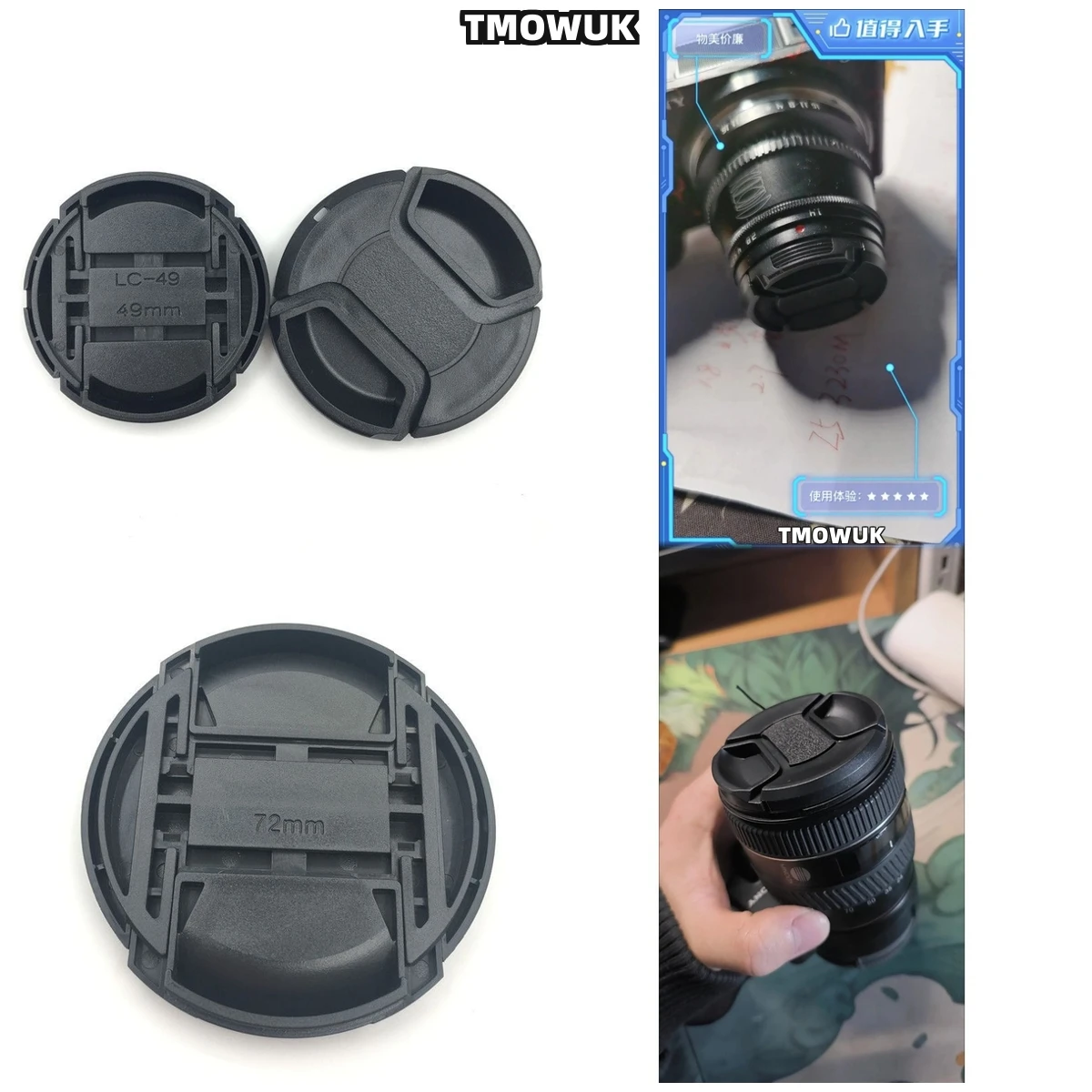 For Panasonic S9K G100M G100K GH7 GH8 GX7 GX9 DMC-FZ48 DMC-FZ400 Camera Lens Cap Protective Cover Center Pinch Snap-on 49mm 52 5
For Panasonic S9K G100M G100K GH7 GH8 GX7 GX9 DMC-FZ48 DMC-FZ400 Camera Lens Cap Protective Cover Center Pinch Snap-on 49mm 52 5