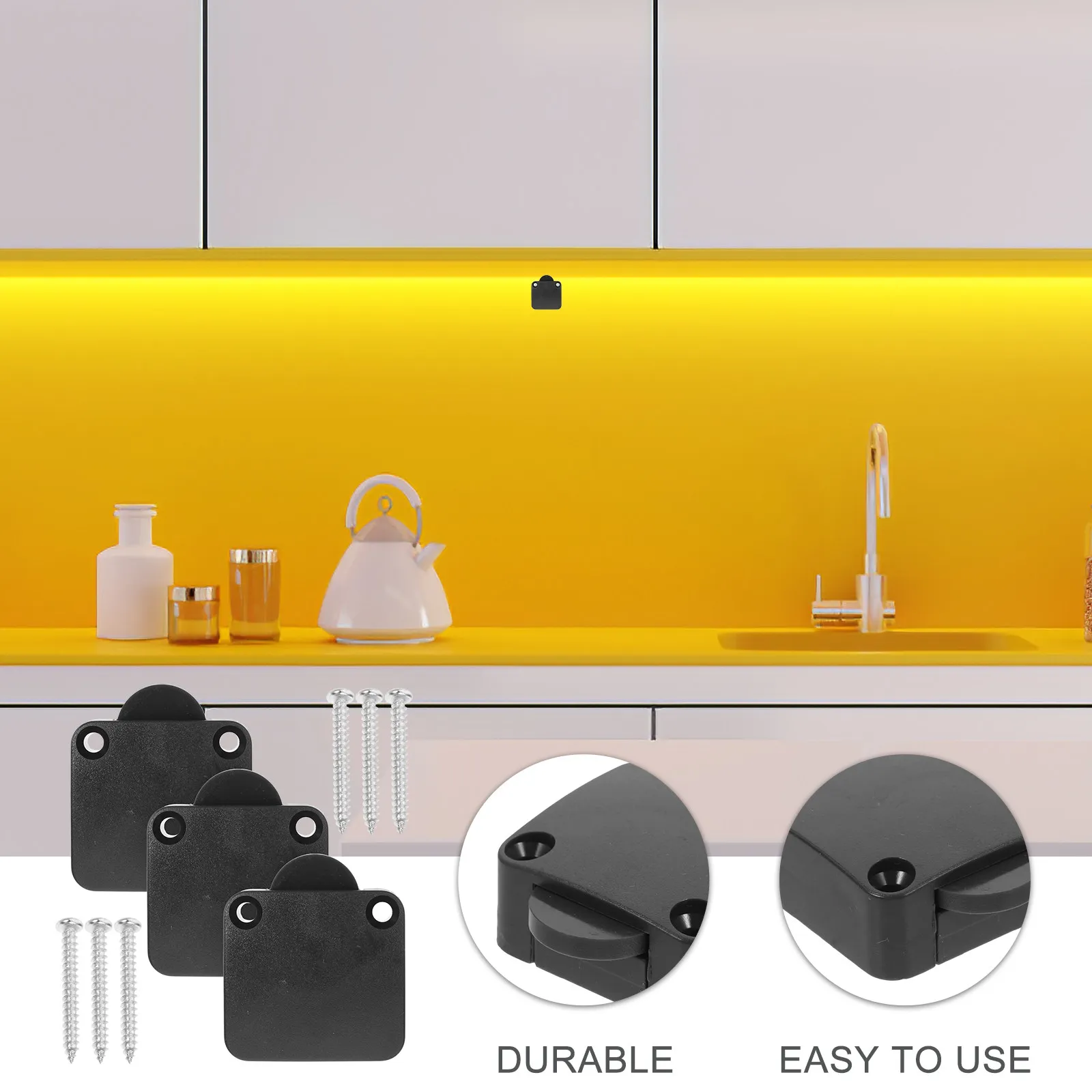 3Pcs Door Switch Pantry Light on Off Cabinet Closet Touch Lamp Wardrobe Drawer Light Door for Cabinet Lights for Closet Lights
3Pcs Door Switch Pantry Light on Off Cabinet Closet Touch Lamp Wardrobe Drawer Light Door for Cabinet Lights for Closet Lights