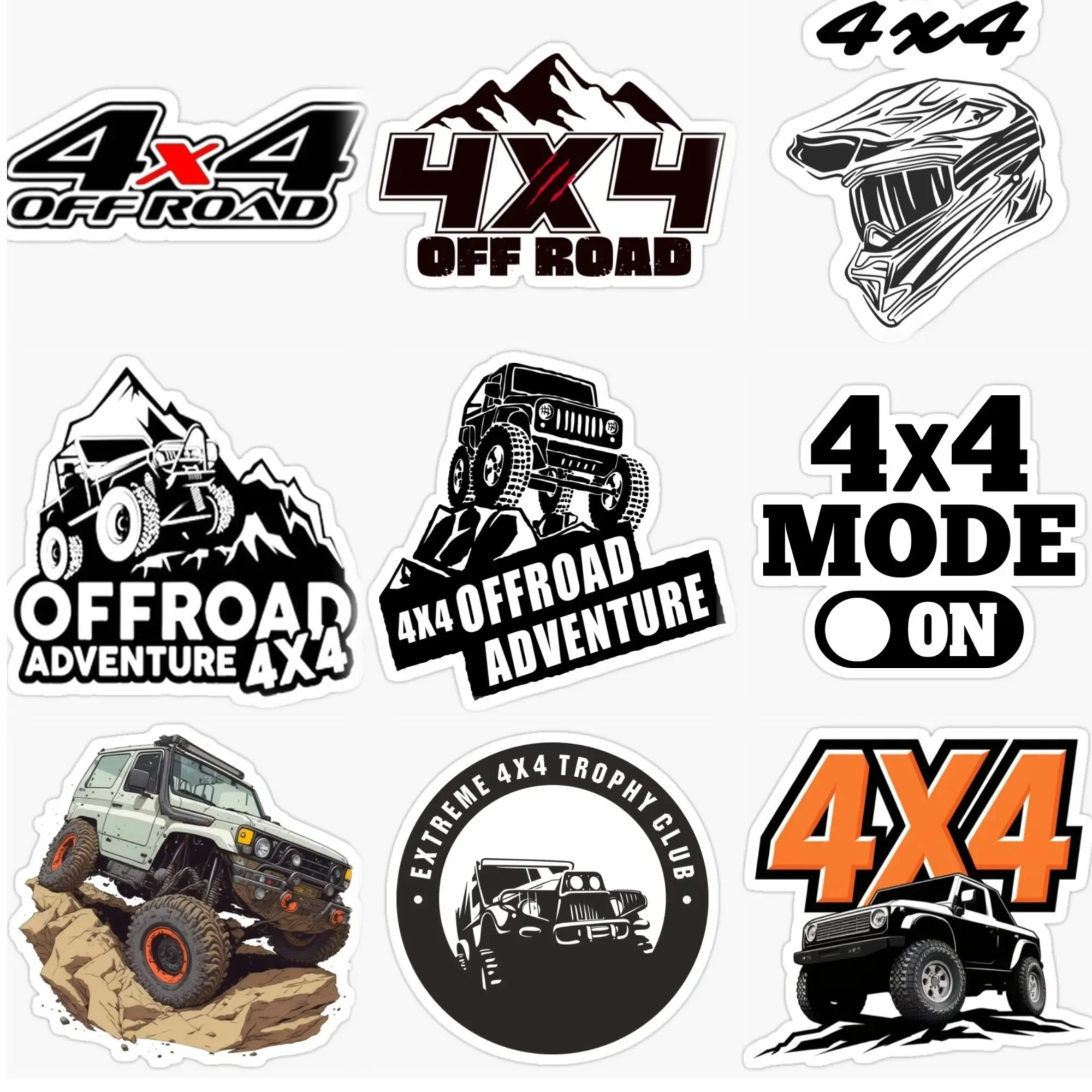 4x4 Off Road Creative Car Stickers for Van Motorcycle Bicycle Helmet Window Wall Decal Accessories Customizable Size
4x4 Off Road Creative Car Stickers for Van Motorcycle Bicycle Helmet Window Wall Decal Accessories Customizable Size