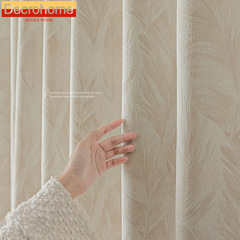 French Creamy Luxury Chenille Blackout Curtains for Living Room Bedroom Dining Romantic Retro Print Custom Size Decoration
French Creamy Luxury Chenille Blackout Curtains for Living Room Bedroom Dining Romantic Retro Print Custom Size Decoration