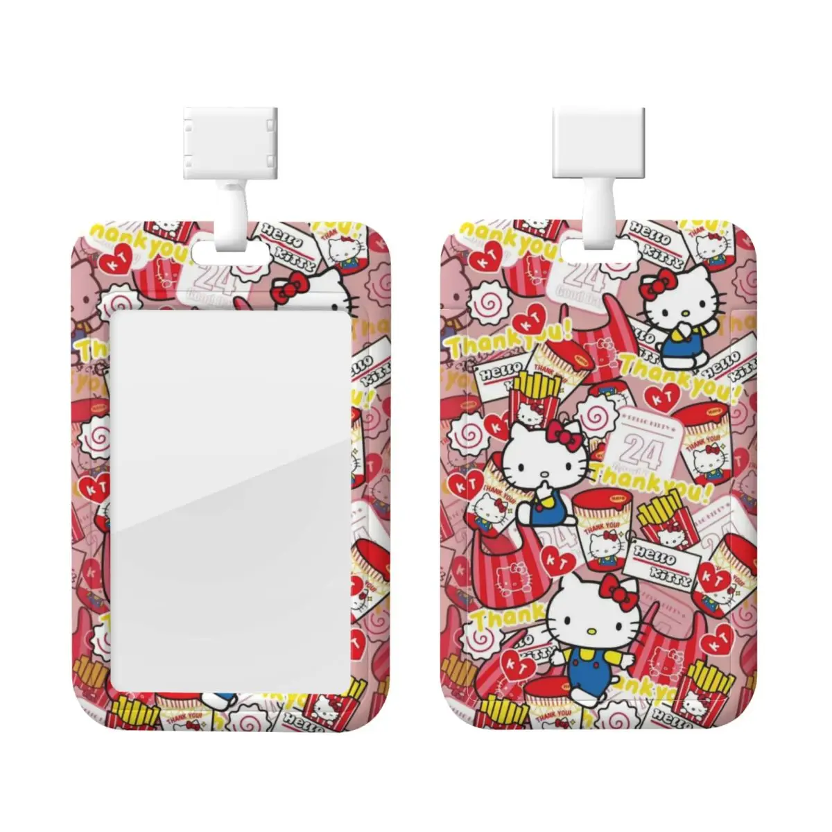 Custom Hello Kitty Cat Card Badge Holder Card Holder Neck Strap ID Credential Holder Credit Card Holders Neck Strap Businessmen
Custom Hello Kitty Cat Card Badge Holder Card Holder Neck Strap ID Credential Holder Credit Card Holders Neck Strap Businessmen