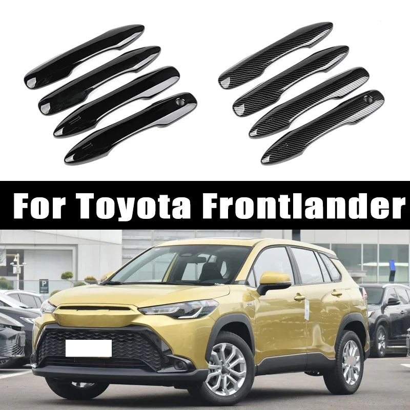 Carbon Fiber Chrome Car Door Handle Cover Scratch Protective Accessories For Toyota Frontlander 2021-2026 2022 2023 2024 2025
Carbon Fiber Chrome Car Door Handle Cover Scratch Protective Accessories For Toyota Frontlander 2021-2026 2022 2023 2024 2025