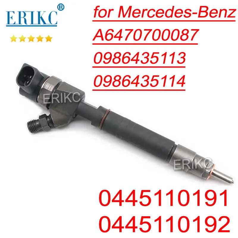 0445110191 Sprayer Nozzle 0445110192 Diesel Fuel Injector Assy 0986435113 0986435114 for Bosch Mercedes 6470700087 A6470700087
0445110191 Sprayer Nozzle 0445110192 Diesel Fuel Injector Assy 0986435113 0986435114 for Bosch Mercedes 6470700087 A6470700087