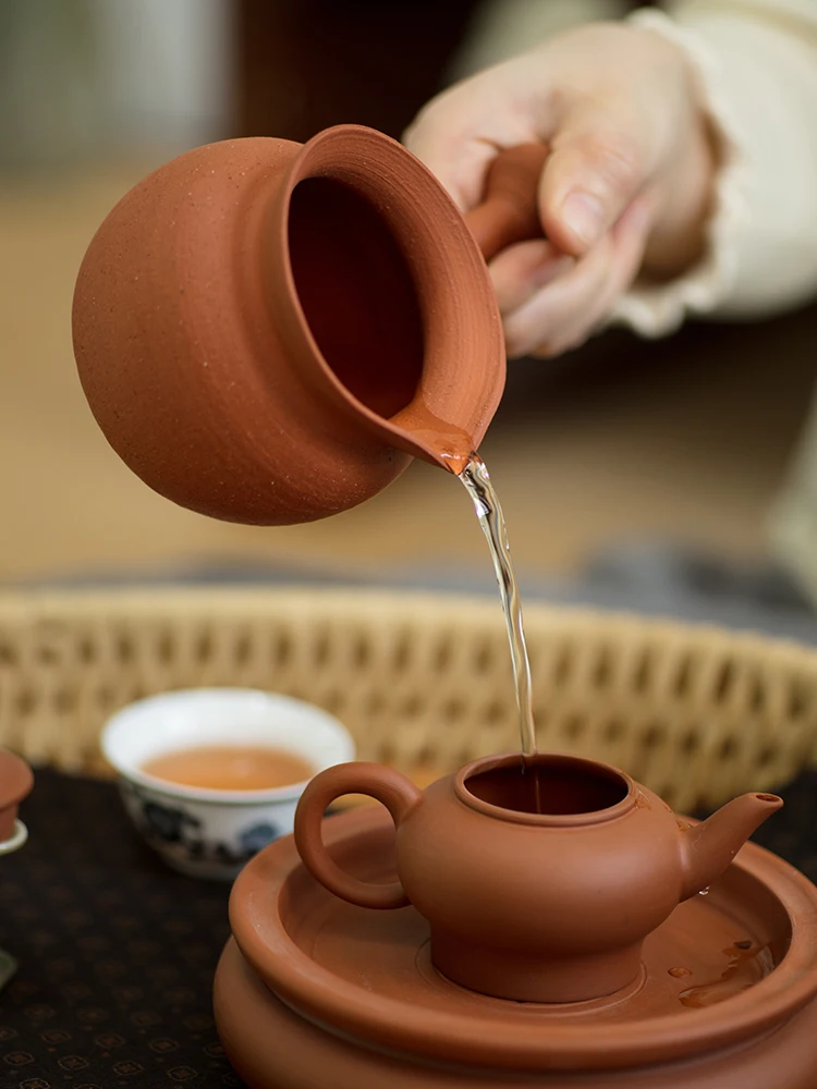 Handmade Zhu Ni Gong Dao Cup Red Clay Tea Brewing Cup Pure Hanrt Kung Fu Tea Ceremony Clay Py xing Teacup
Handmade Zhu Ni Gong Dao Cup Red Clay Tea Brewing Cup Pure Hanrt Kung Fu Tea Ceremony Clay Py xing Teacup