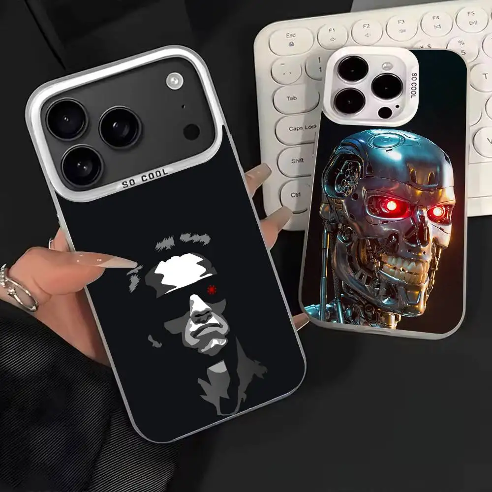 C-Cool T-The Terminator Phone Case For iPhone 17,16,15,14,13,12,11,Mini,Pro,MAX Matte Shockproof Phone Case
C-Cool T-The Terminator Phone Case For iPhone 17,16,15,14,13,12,11,Mini,Pro,MAX Matte Shockproof Phone Case