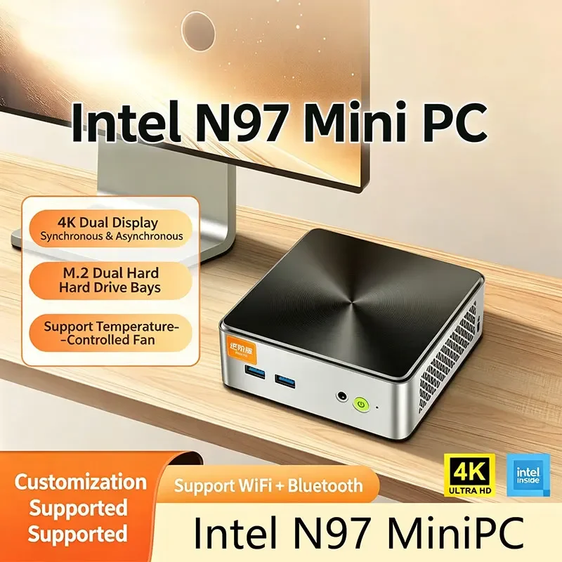 Windows 11 Pro Mini PC Intel N97 4K Mini PC Computer 8GB RAM 256GB 512GB SSD Gaming PC Wifi 6 BT5.2 Mini PC Desktop
Windows 11 Pro Mini PC Intel N97 4K Mini PC Computer 8GB RAM 256GB 512GB SSD Gaming PC Wifi 6 BT5.2 Mini PC Desktop