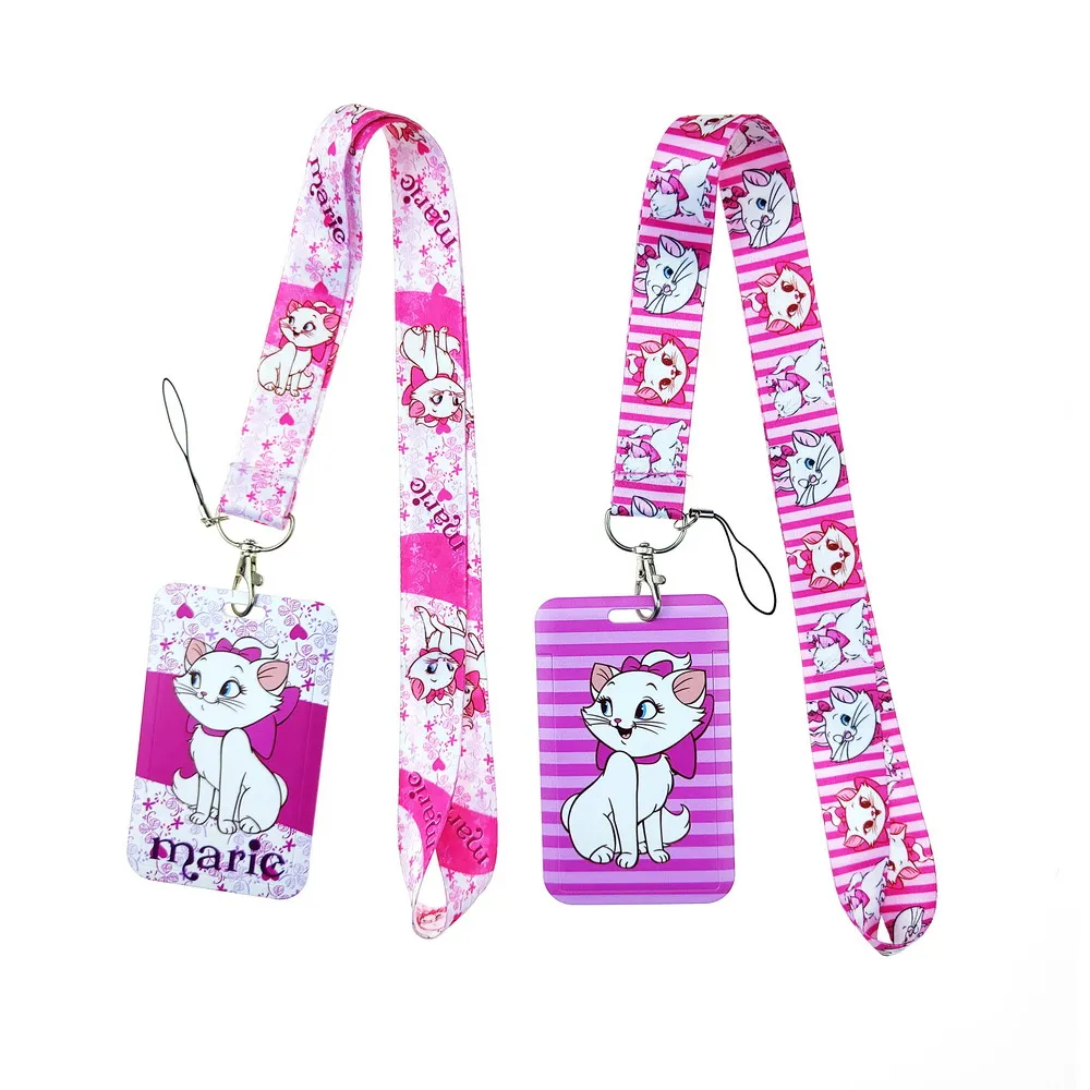 Disney Marie the Cat Cartoon note Key Lanyard ID Badge Holders Animal Phone Neck Straps with Keyring Phone Accessories
Disney Marie the Cat Cartoon note Key Lanyard ID Badge Holders Animal Phone Neck Straps with Keyring Phone Accessories 