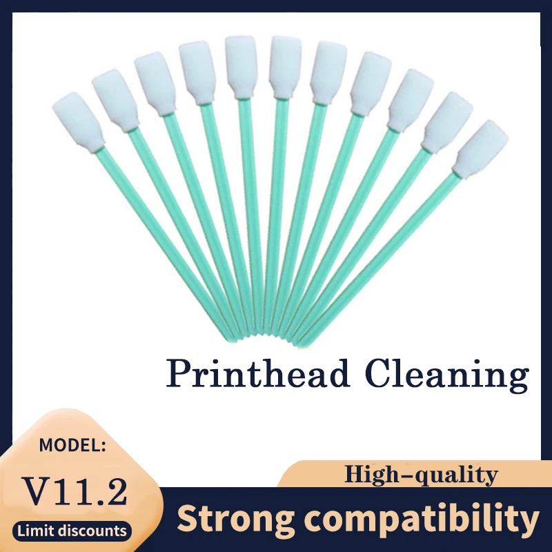 Vilaxh 100 шт. пенопластовая палочка для чистки печатающей головки инструмент для чистки Epson для Roland для Mimaki Mutoh очистка печатающей головки 
Vilaxh 100 шт. пенопластовая палочка для чистки печатающей головки инструмент для чистки Epson для Roland для Mimaki Mutoh очистка печатающей головки