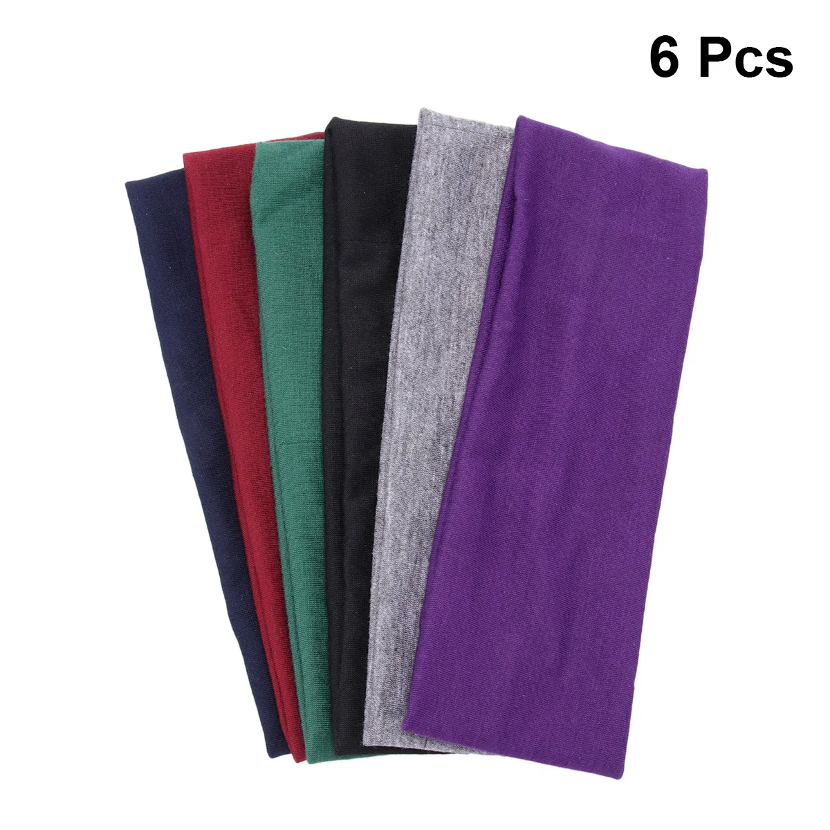 6 Piece Cotton Stretch Elastic Sports Yoga Headbands Random Assorted Colors for Exercise Running Workout Breathable Head Bands
6 Piece Cotton Stretch Elastic Sports Yoga Headbands Random Assorted Colors for Exercise Running Workout Breathable Head Bands