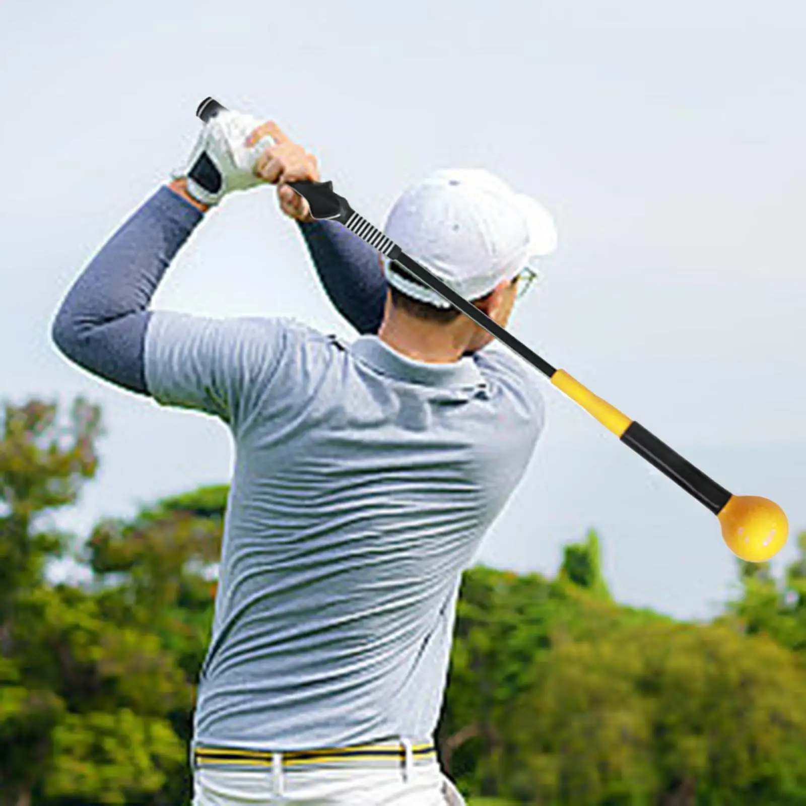 Golf Swing Trainer Rhythm Swing Practice Stick Golf Swing Practice Tools for Golf Exercises at Home or Outdoor Training
Golf Swing Trainer Rhythm Swing Practice Stick Golf Swing Practice Tools for Golf Exercises at Home or Outdoor Training