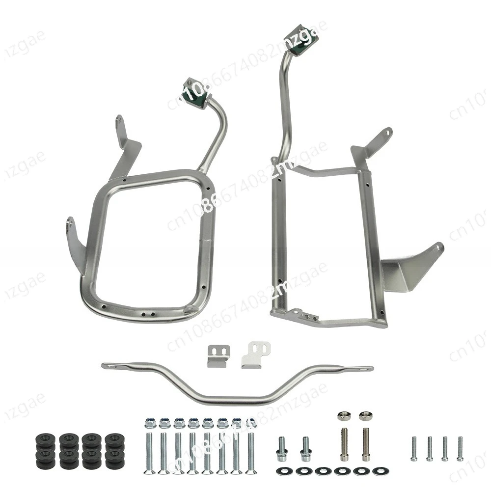 Подходит для кронштейна боковой коробки 1200GS/1250GS, неразрушающей установки, кронштейна из нержавеющей стали 304.
Подходит для кронштейна боковой коробки 1200GS/1250GS, неразрушающей установки, кронштейна из нержавеющей стали 304.