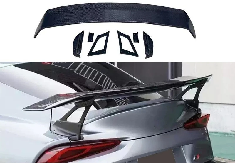 Applicable To: Toyota Supra A90 A91 Carbon Fiber GT Bracket Tail Car Spoiler Auto Parts Modification Parts
Applicable To: Toyota Supra A90 A91 Carbon Fiber GT Bracket Tail Car Spoiler Auto Parts Modification Parts