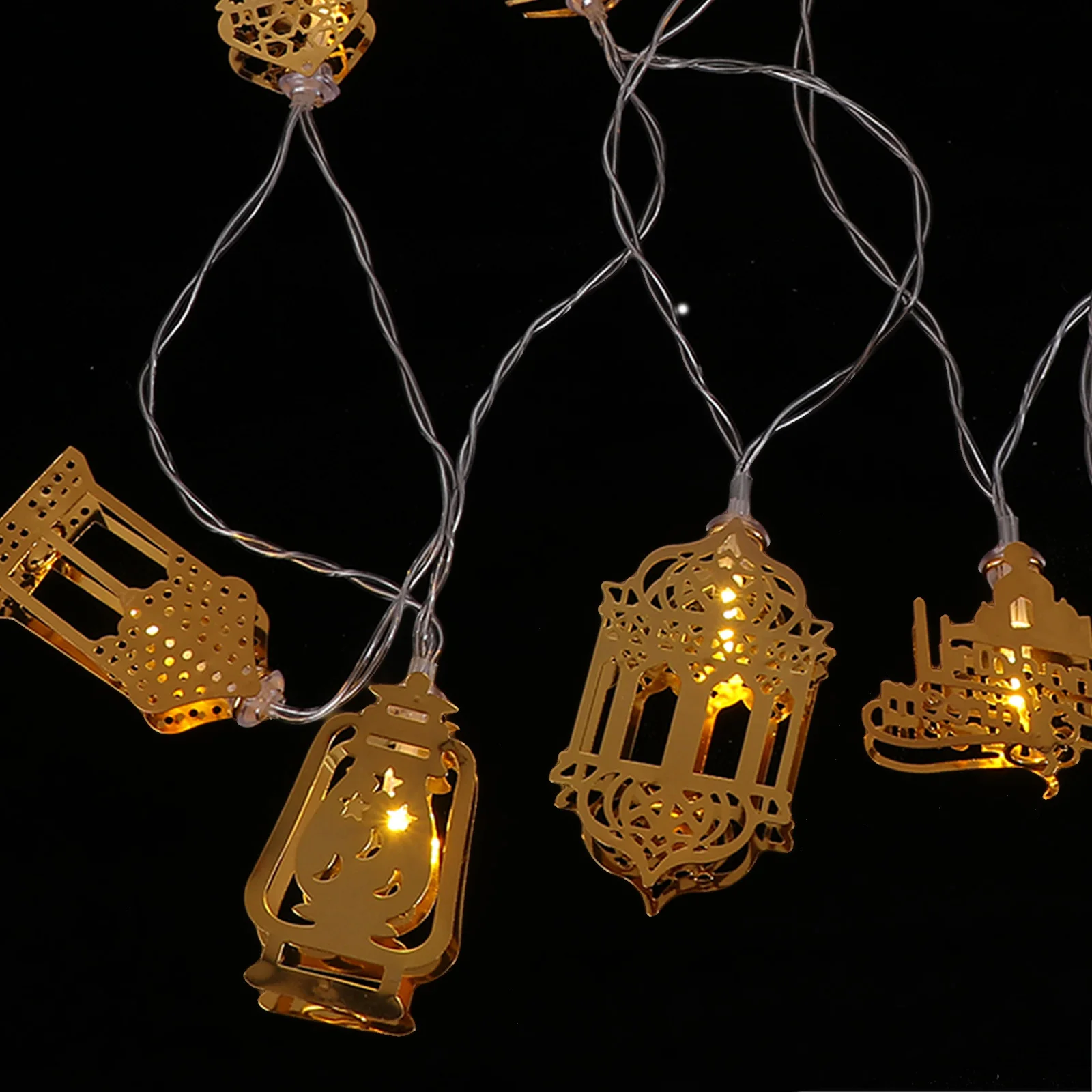 Eid Lighting Wrought Iron Strung Lights Indoor Wedding New Year Themed String Light Decor Holiday String Festival Lighting
Eid Lighting Wrought Iron Strung Lights Indoor Wedding New Year Themed String Light Decor Holiday String Festival Lighting
