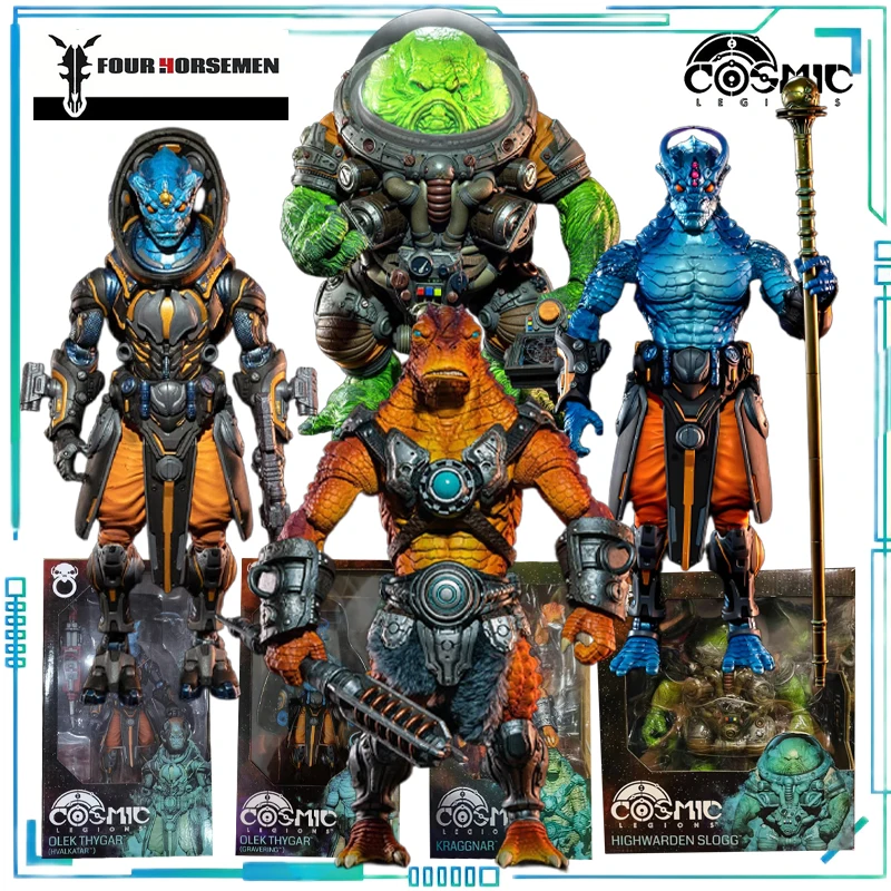 Four Horsemen Studios Genuine Cosmic Legion Series Cosmic Legions Hvalkatar: Book One Normal Version Movable Model Boy's Gift
Four Horsemen Studios Genuine Cosmic Legion Series Cosmic Legions Hvalkatar: Book One Normal Version Movable Model Boy's Gift