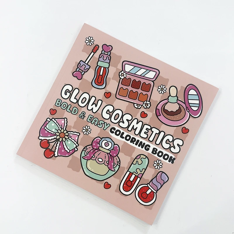 Glow Cosmetics Easy-bold Adult Coloring Book Cute Design Ideal Christmas Birthday Party Gift
Glow Cosmetics Easy-bold Adult Coloring Book Cute Design Ideal Christmas Birthday Party Gift