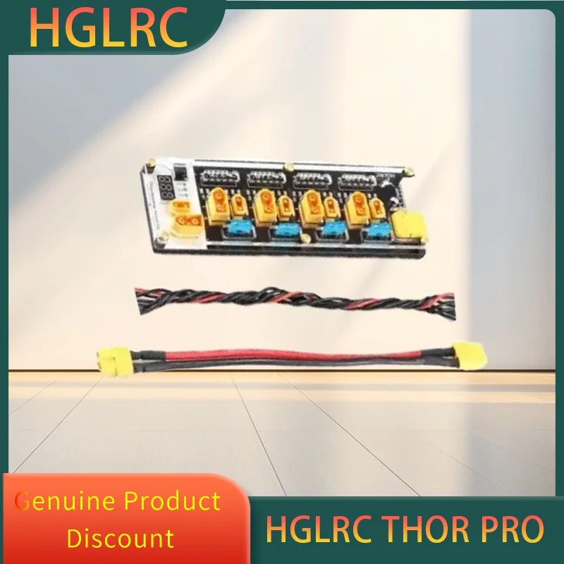 HGLRC Thor PRO LIPO Battery Balancer Charger Board 40A XT60 XT30 2-6S LIPO Charger for IMAX B6 ISDT Q6 Nano Reward6 Pro P6
HGLRC Thor PRO LIPO Battery Balancer Charger Board 40A XT60 XT30 2-6S LIPO Charger for IMAX B6 ISDT Q6 Nano Reward6 Pro P6