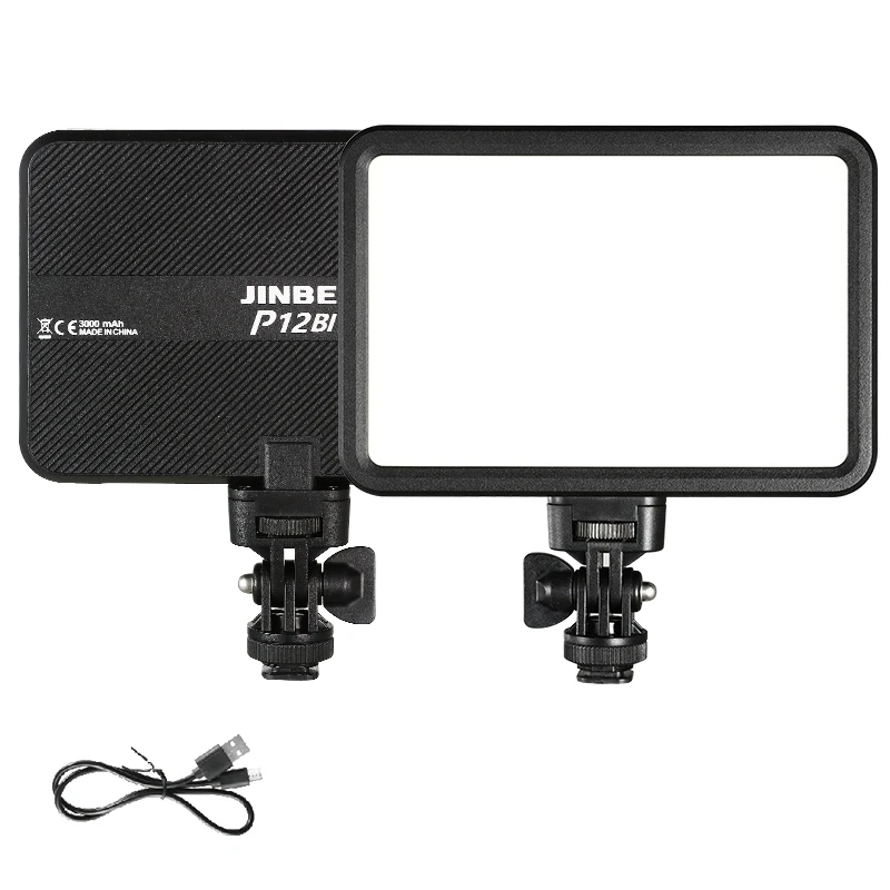 JINBEI EFP 12BI Portable LED Panel Light Photography Built-in Battery Studio Lights for TikTok, Live Streaming, Videography
JINBEI EFP 12BI Portable LED Panel Light Photography Built-in Battery Studio Lights for TikTok, Live Streaming, Videography