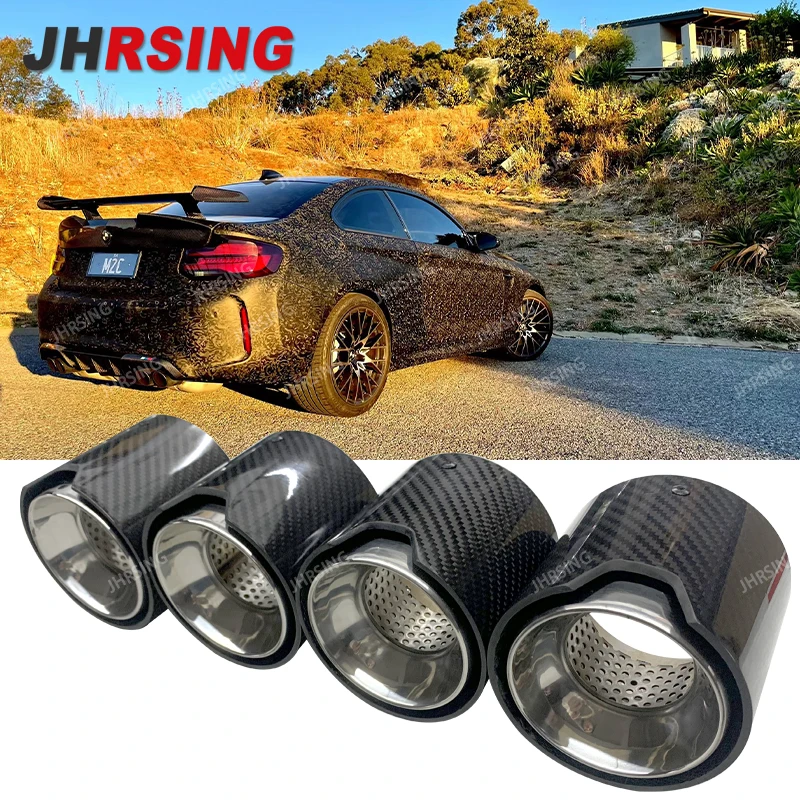 4 шт./компл. глянцевый выхлопной наконечник из углеродного волокна, серебристый глушитель из нержавеющей стали для BMW M3 G80 M4 G82 G83, черный, модификация без логотипа
4 шт./компл. глянцевый выхлопной наконечник из углеродного волокна, серебристый глушитель из нержавеющей стали для BMW M3 G80 M4 G82 G83, черный, модификация без логотипа