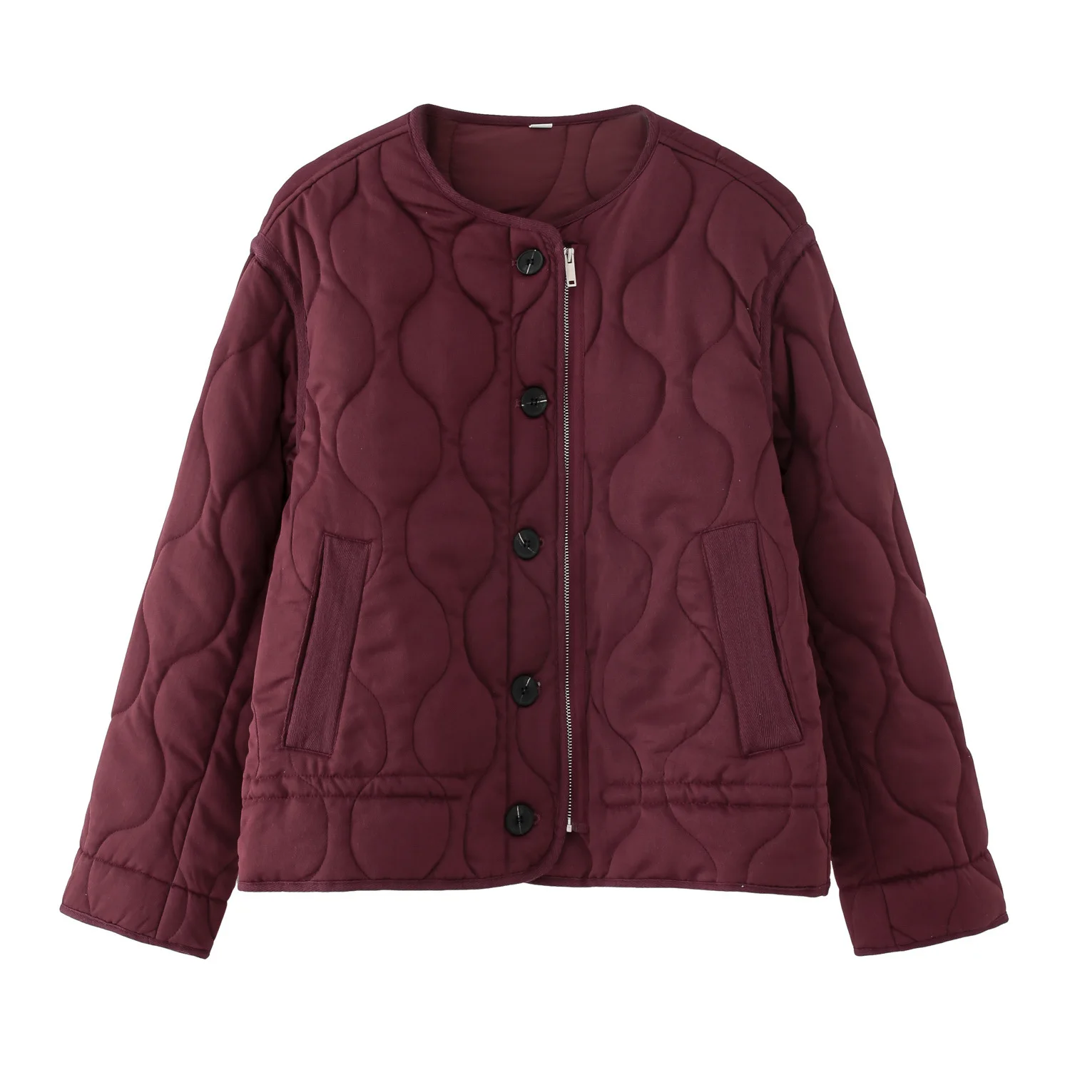 Elegant Long Sleeve Oversized Coat Loose Quilted Coats for Wome Autumn Winter Fashion Zipped Warm Outwear Jackets
Elegant Long Sleeve Oversized Coat Loose Quilted Coats for Wome Autumn Winter Fashion Zipped Warm Outwear Jackets