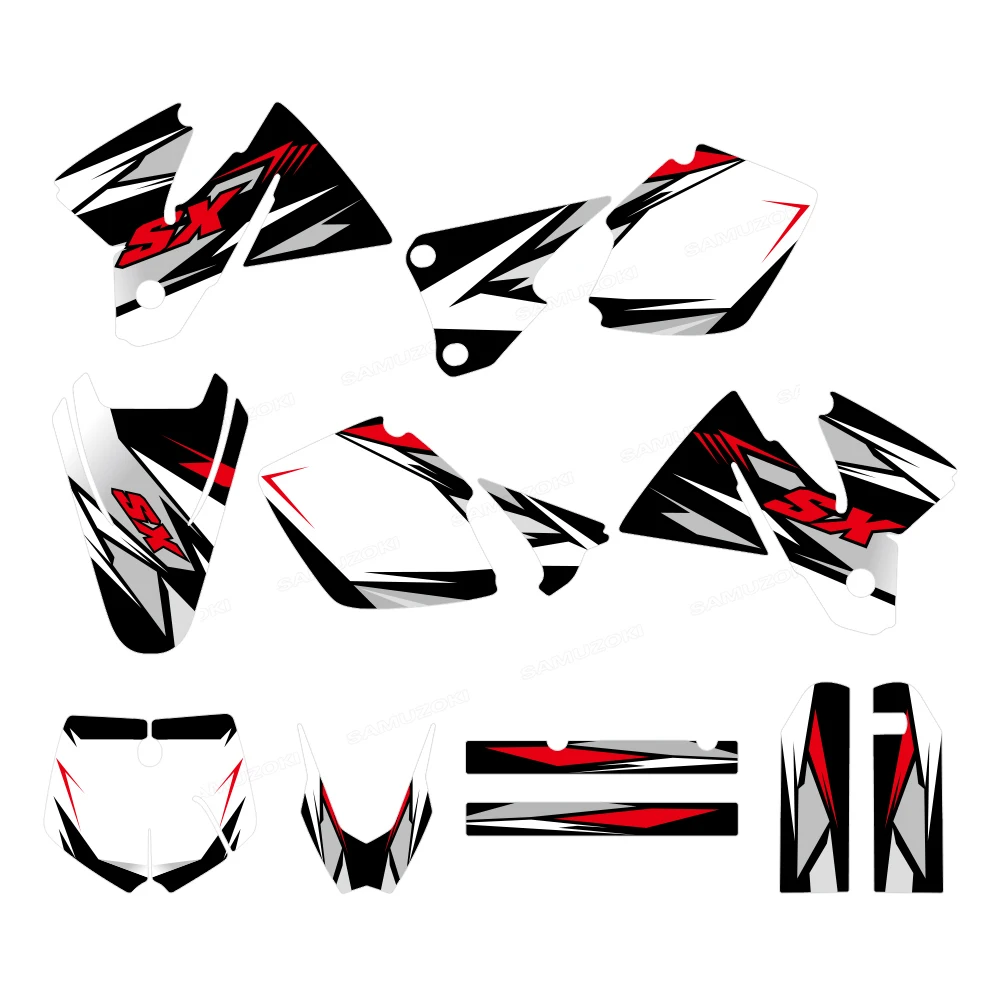 Motorcycle full-pattern background decal fairing trim decal sticker kit suitable for KTM SX SXF 1998 1999 2000
Motorcycle full-pattern background decal fairing trim decal sticker kit suitable for KTM SX SXF 1998 1999 2000