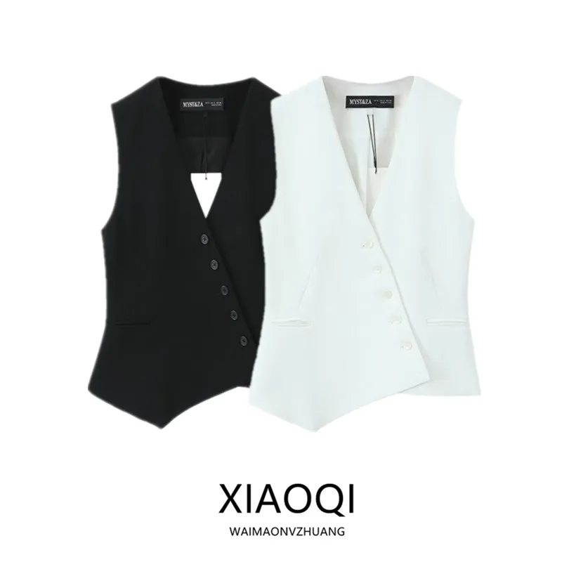 Spring 2025 Women's Faion Asymmetric V-ne Vest Versatile New Arrival Clothing Sle Casual Length Regular Material 00%
Spring 2025 Women's Faion Asymmetric V-ne Vest Versatile New Arrival Clothing Sle Casual Length Regular Material 00%