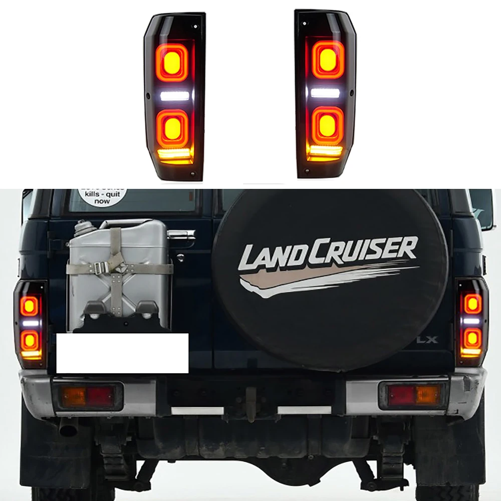 Car Rear Lamp LED Taillight For Land Cruiser LC70 LC71 LC76 LC77 LC78 Rear Running Lamp Brake Reverse Dynamic Turn Signal
Car Rear Lamp LED Taillight For Land Cruiser LC70 LC71 LC76 LC77 LC78 Rear Running Lamp Brake Reverse Dynamic Turn Signal