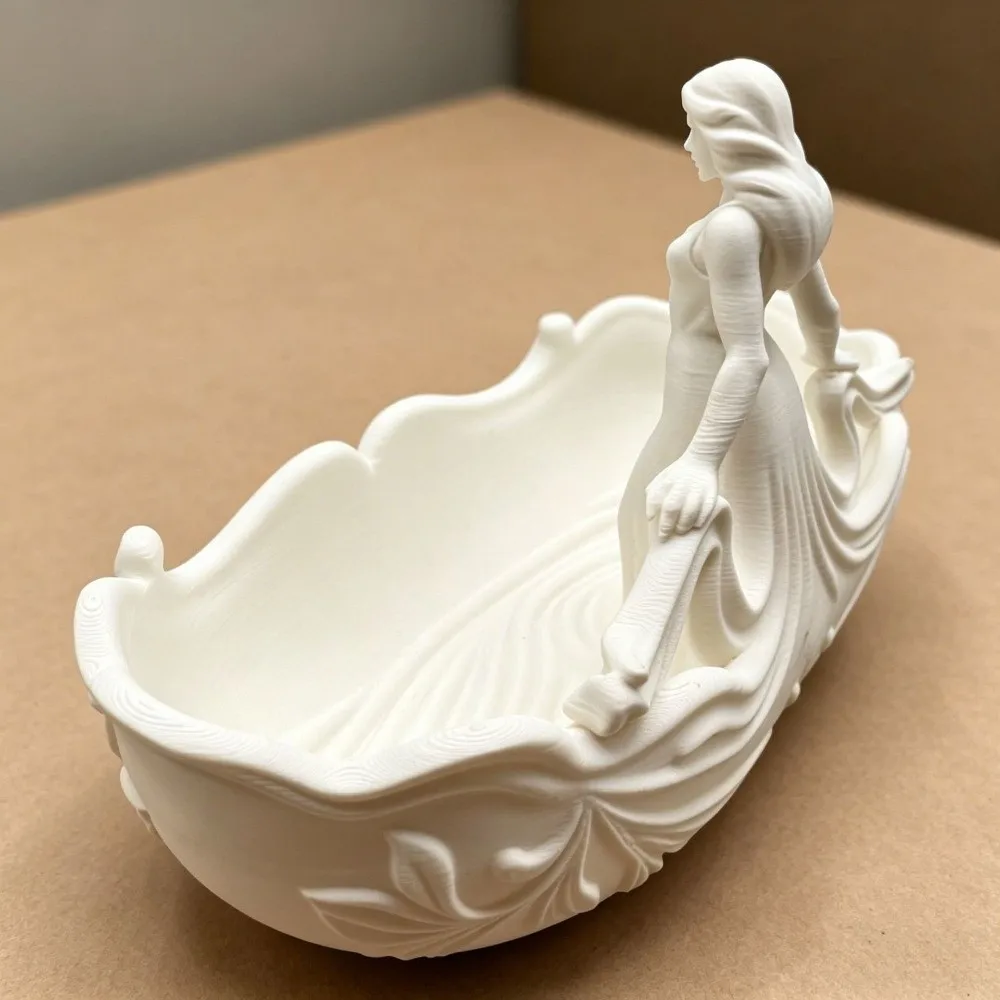 Decoration Elegant Jewelry Storage Tray Simple Statue-Shaped Home Desktop Tray Decorative Storage Tray Bedroom Dressing Table
Decoration Elegant Jewelry Storage Tray Simple Statue-Shaped Home Desktop Tray Decorative Storage Tray Bedroom Dressing Table