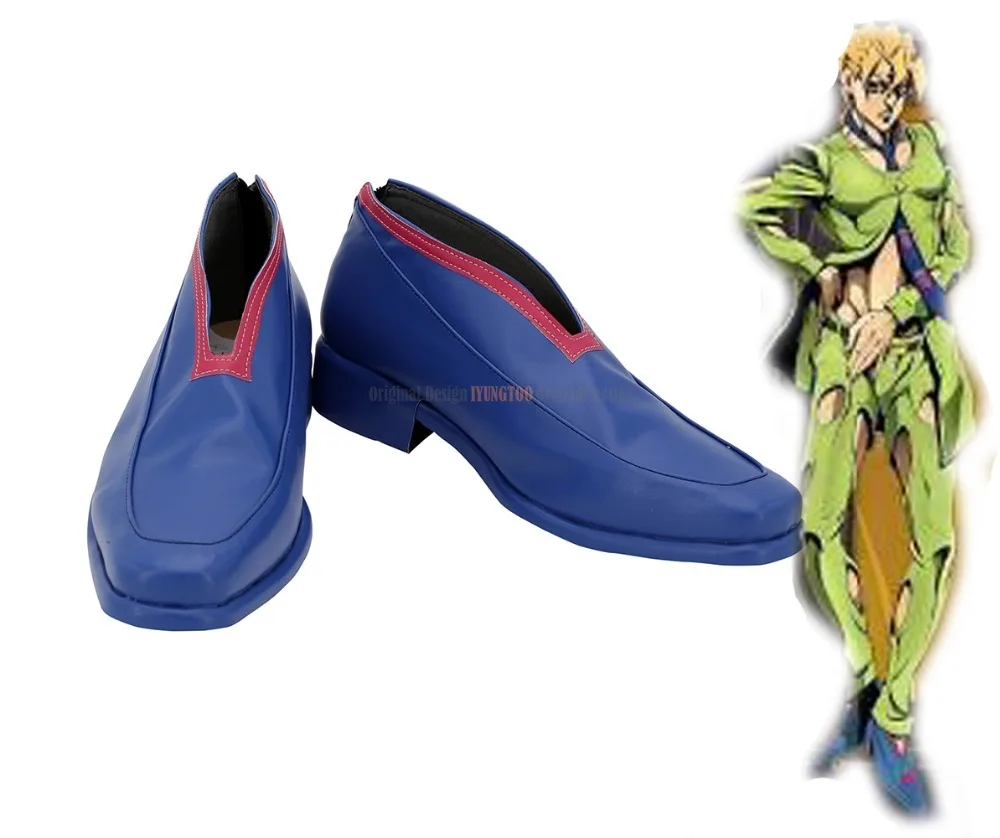 Обувь для косплея JOJO Pannacotta Fugo, обувь для косплея jojo'sоригинального рисунка, Голубые ботинки на заказ
Обувь для косплея JOJO Pannacotta Fugo, обувь для косплея jojo'sоригинального рисунка, Голубые ботинки на заказ