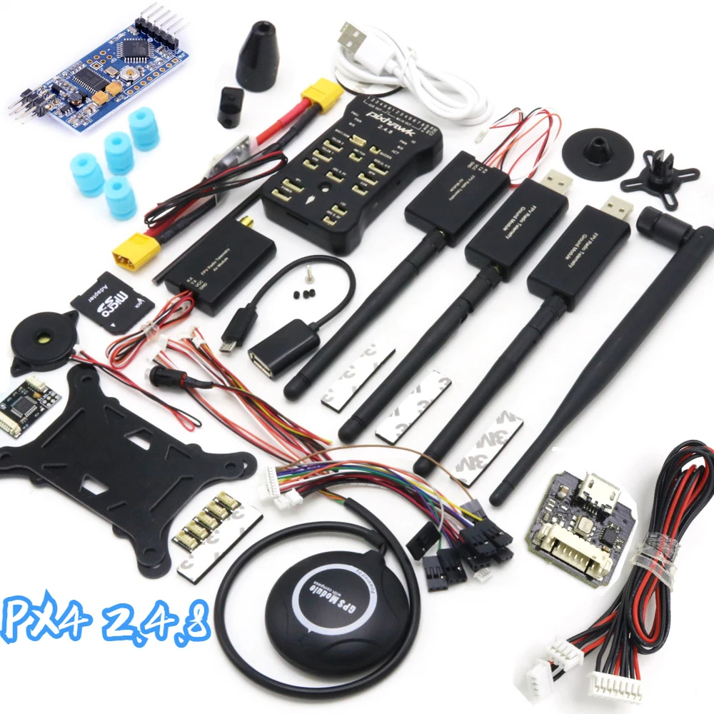 Контроллер полета Pixhawk PX4 PIX 2.4.8 32 бит + RGB + OLED + предохранительный переключатель + зуммер + PPM + I2C + 4G SD
Контроллер полета Pixhawk PX4 PIX 2.4.8 32 бит + RGB + OLED + предохранительный переключатель + зуммер + PPM + I2C + 4G SD