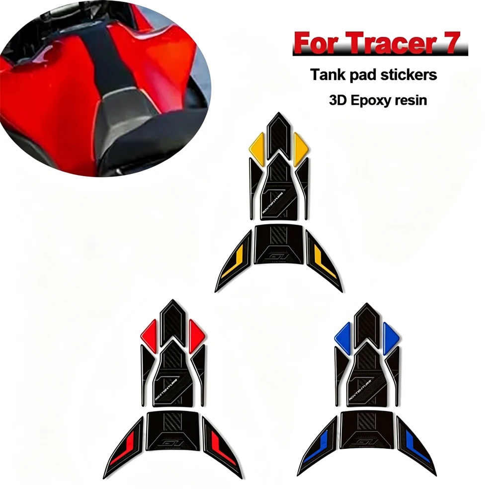 New Motorcycle Tank pad Side Grips Fuel Oil Kit stickers protection decals For Tracer 7 GT 7GT Y-AMT 2025 2026
New Motorcycle Tank pad Side Grips Fuel Oil Kit stickers protection decals For Tracer 7 GT 7GT Y-AMT 2025 2026
