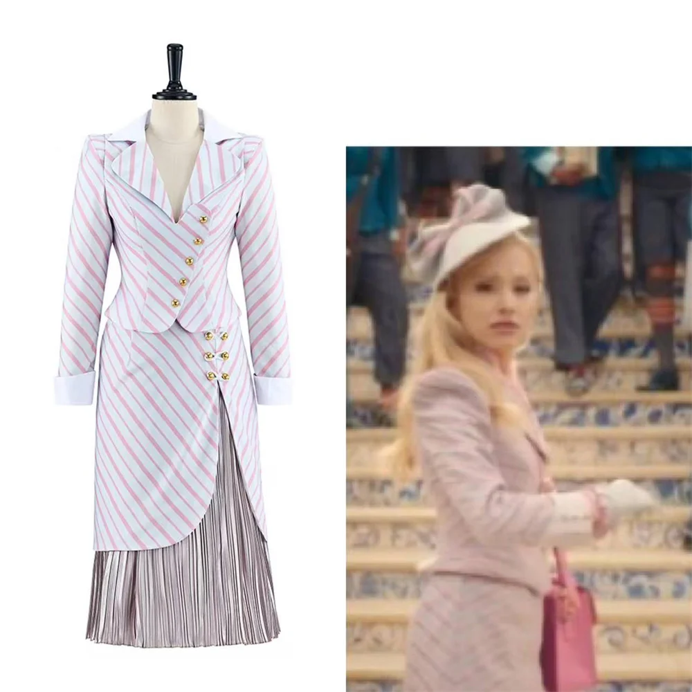 Glinda Cosplay Costume Fantasia Coat Skirt Full Set for Women Halloween Carnival Party Outfits
Glinda Cosplay Costume Fantasia Coat Skirt Full Set for Women Halloween Carnival Party Outfits