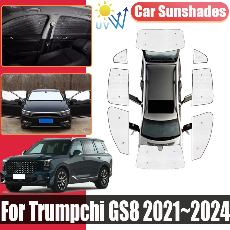Anti-UV For GAC Trumpchi GS8 2021 2022 2023 2024 Car Heat insulation Full Coverage Sunshade Privacy Blocks Sun Visor Accessories
Anti-UV For GAC Trumpchi GS8 2021 2022 2023 2024 Car Heat insulation Full Coverage Sunshade Privacy Blocks Sun Visor Accessories